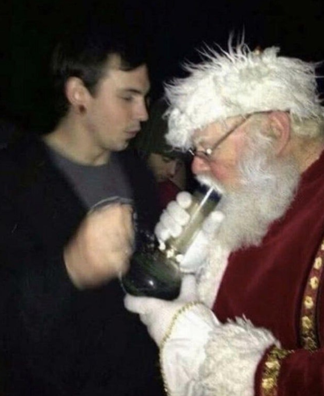 cursed santa